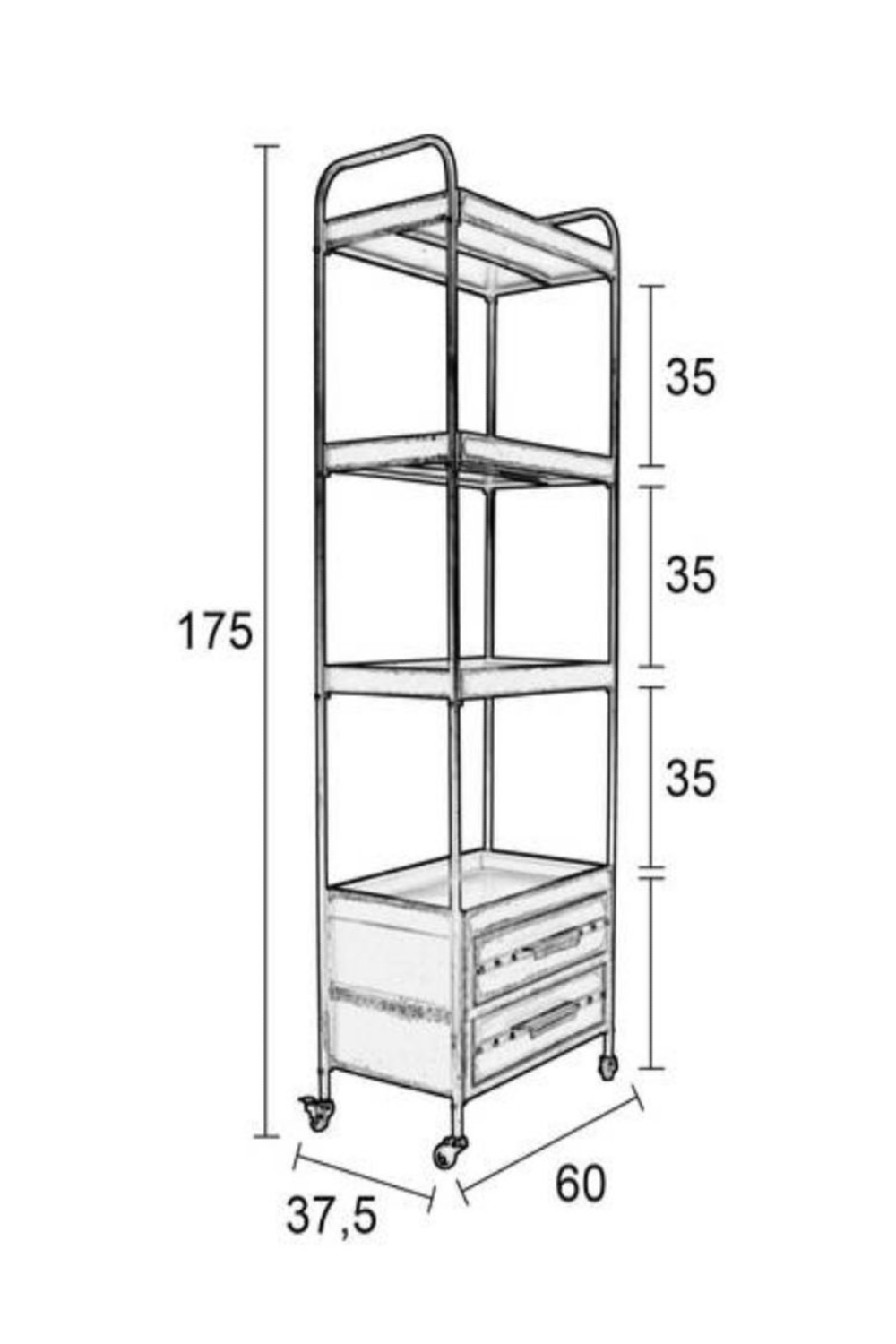 Black Iron Display Cabinet | DF Ryan | DutchFurniture.com