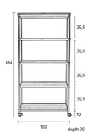 5-SheDF Storage Cabinet | DF Simon | DutchFurniture.com