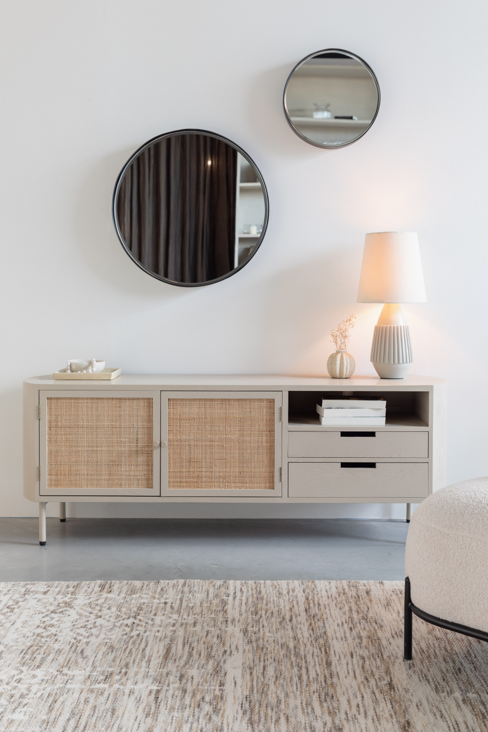 Beige Wooden Sideboard | DF Amaya | Dutchfurniture.com