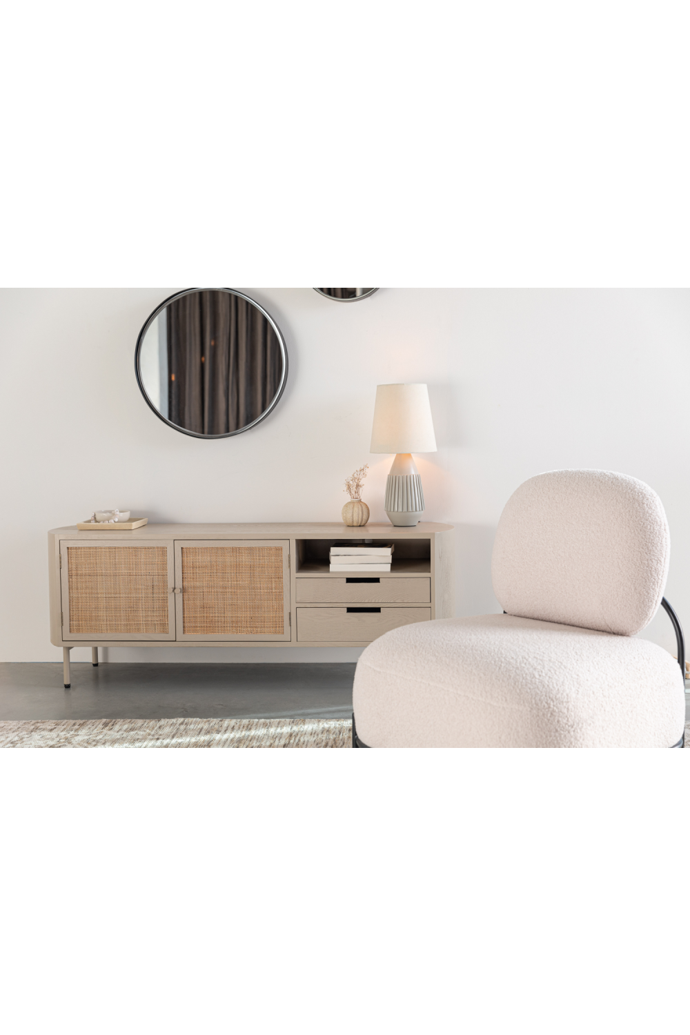 Beige Wooden Sideboard | DF Amaya | Dutchfurniture.com