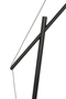 Black Adjustable Task Floor Lamp | DF Tokio | Oroatrade.com
