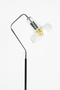 Industrial Glass Floor Lamp | DF Anshin | Dutchfurniture.com