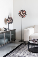 Printed Shade Floor Lamp | DF Jaylee | Dutchfurniture.com