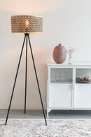 Modern Bamboo Tripod Floor Lamp | DF Isla Modern Bamboo Tripod Floor Lamp | DF Isla | Dutchfurniture.com