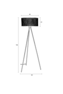 Modern Bamboo Tripod Floor Lamp | DF Isla Modern Bamboo Tripod Floor Lamp | DF Isla | Dutchfurniture.com