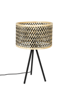 Modern Bamboo Tripod Table Lamp | DF Isla | Oroatrade.com