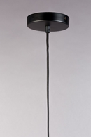 Frosted Gray Glass Pendant Lamp | DF Rose | DutchFurniture.com