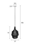 Brass Iron Mesh Pendant Lamp M | DF Lena | Dutchfurniture.com