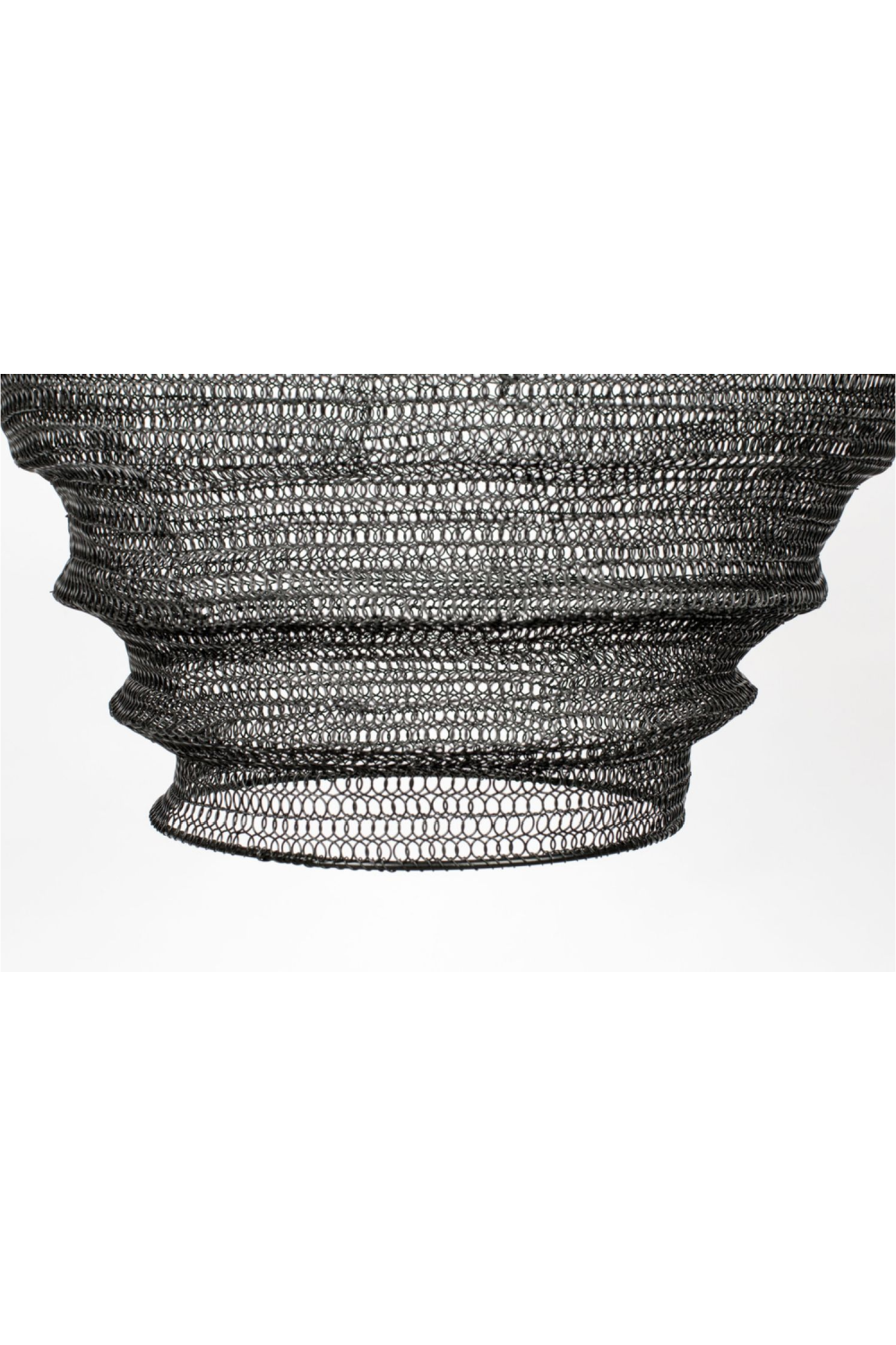 Black Iron Mesh Pendant Lamp L | DF Lena | Oroatrade.com