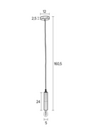 Black Exposed Pendant Lamp | DF Yuna | DutchFurniture.com