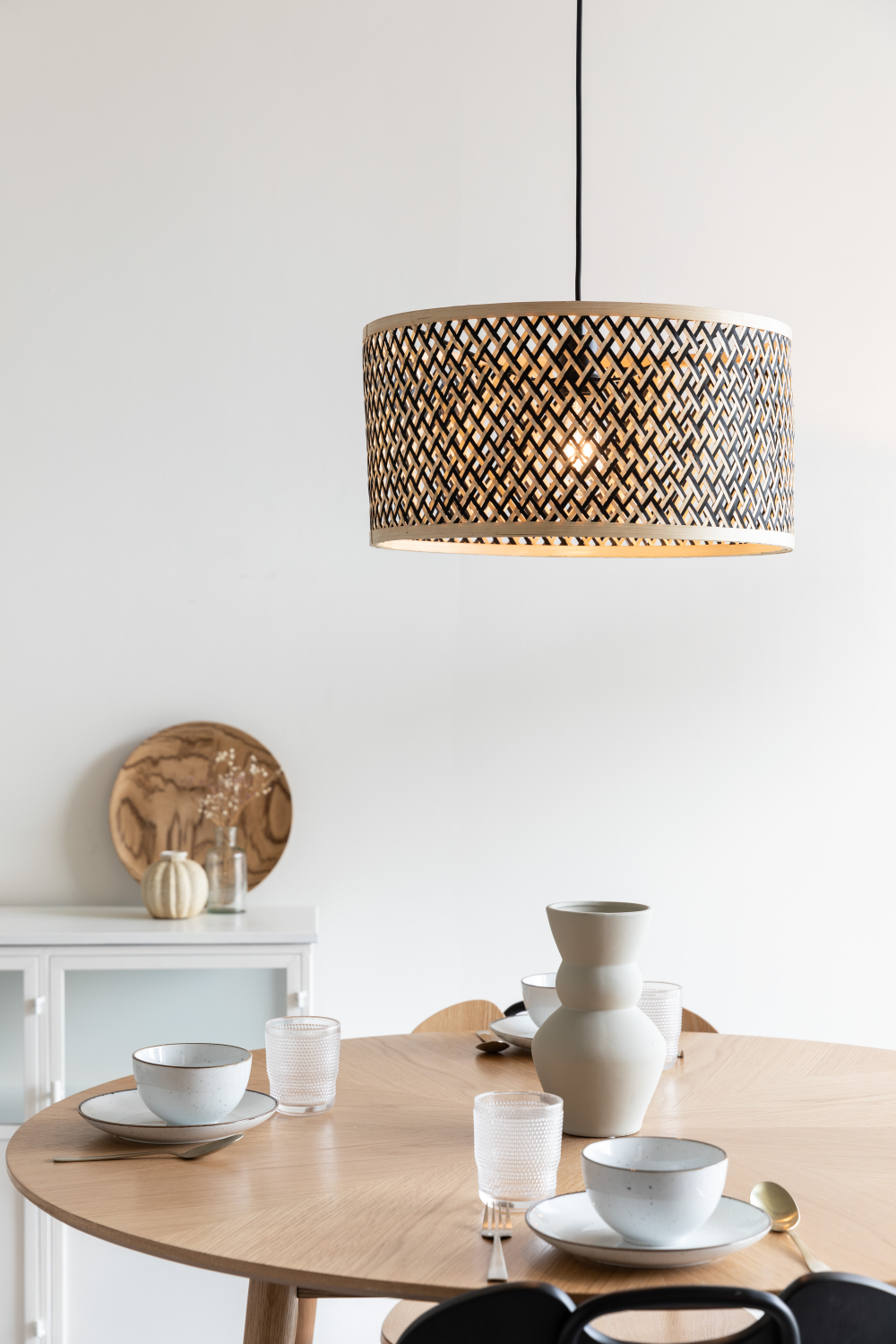 Bamboo Canopy Pendant Lamp | DF Isla | Dutchfurniture.com