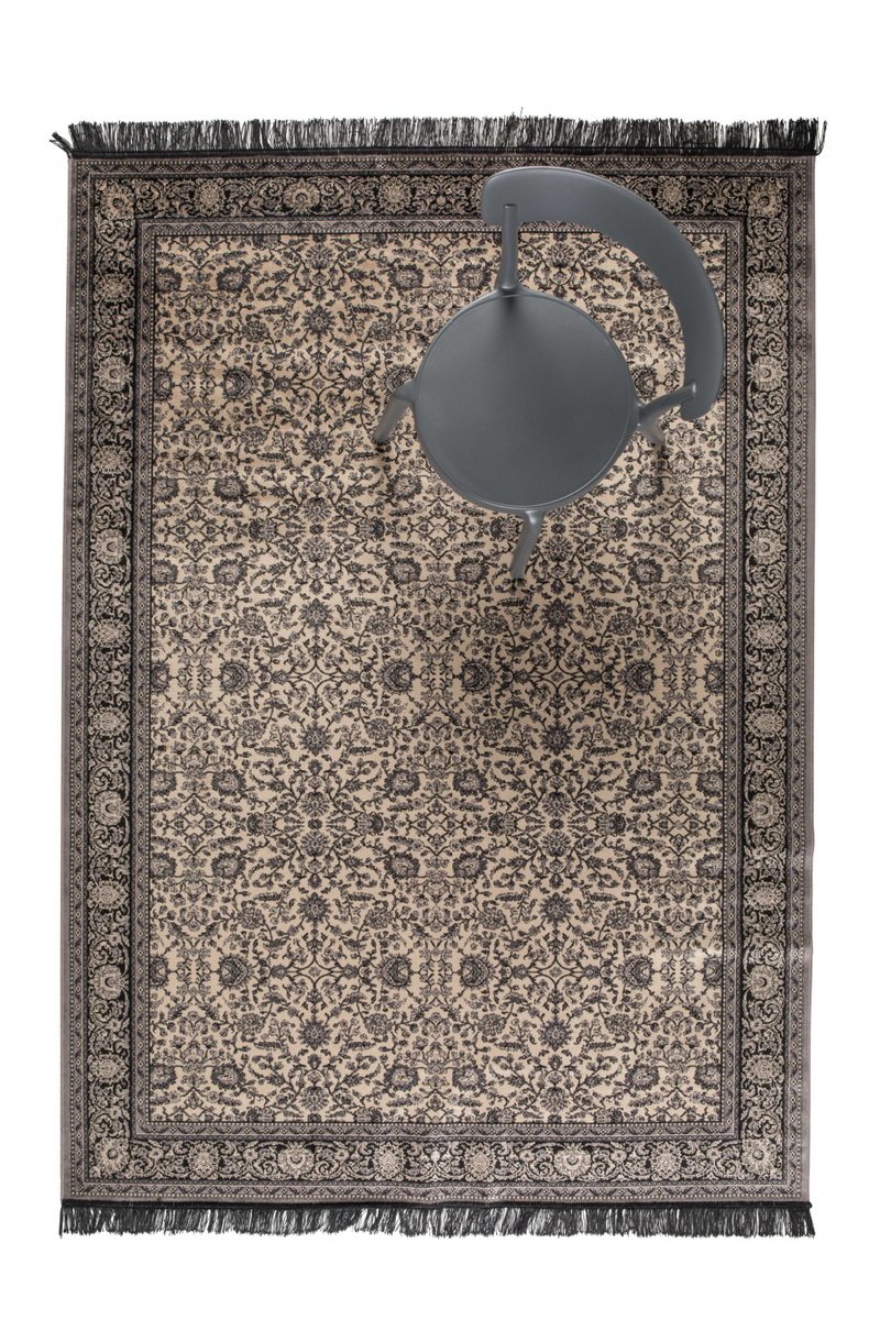 Herati Fringed Carpet 5' x 7'5" | DF Bo | Dutchfurniture.com