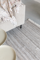 Minimalist Fringed Carpet 5' x 7'5" | DF Lorenzo | Dutchfurniture.com