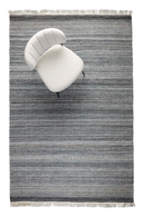 Minimalist Fringed Carpet 5' x 7'5" | DF Lorenzo | Dutchfurniture.com