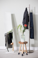 Silver Free Standing Coat Rack | DF Hooked | Dutchfurniture.com