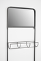 Black Metal Wall Rack | DF Djay | Dutchfurniture.com