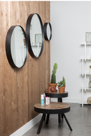 Black Round Mirror - S | DF Raj | DutchFurniture.com