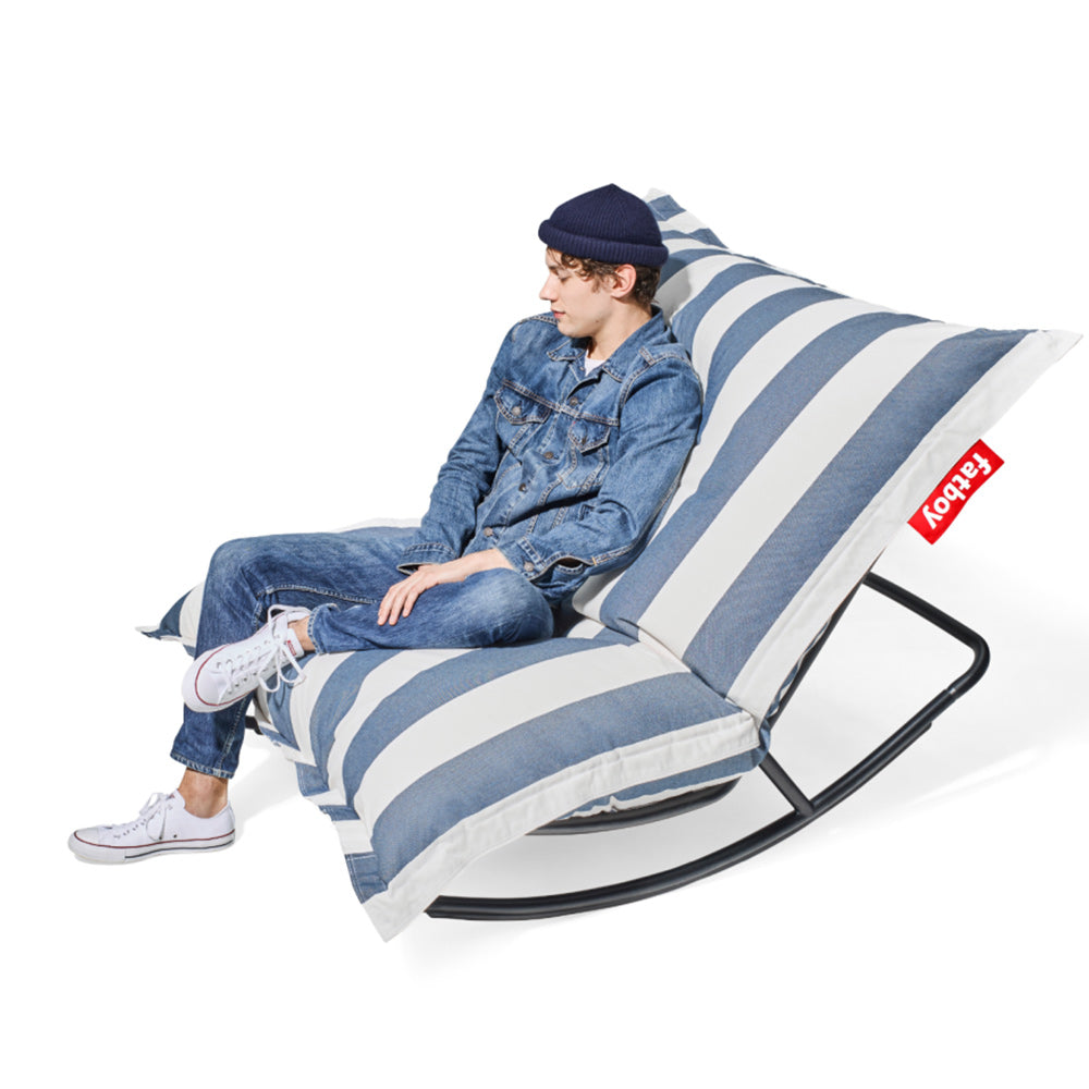 Outdoor Bean Bag With Rocking Chair | Fatboy Original + Rock 'n Roll