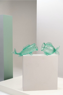 Recycled Glass Fish Jars L (2) | Pols Potten Fish  | Oroatrade.com