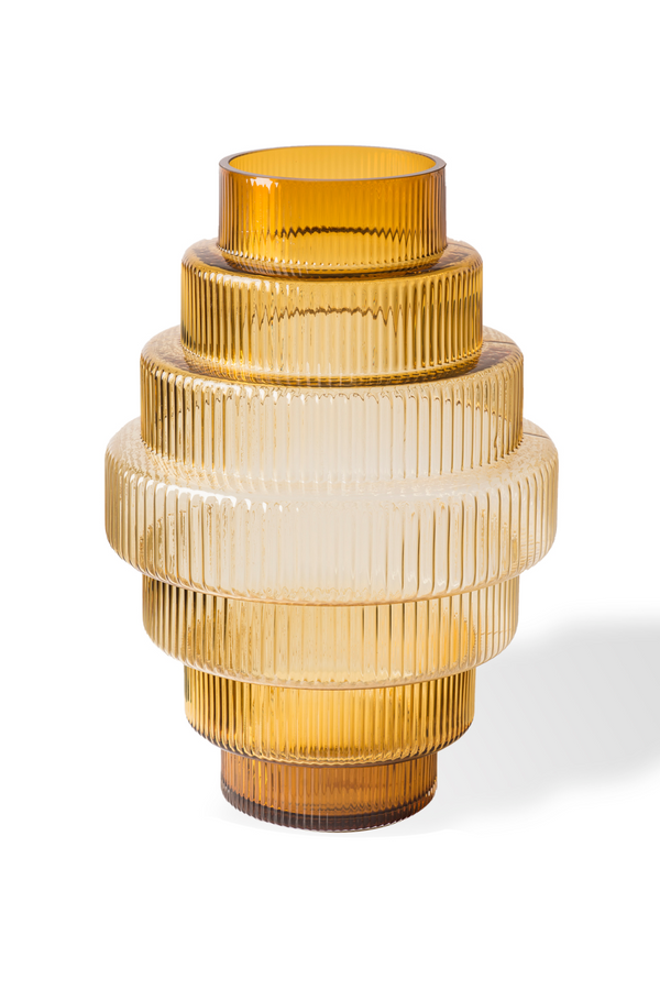 Yellow Glass Vase S | Pols Potten Steps | Dutchfurniture.com