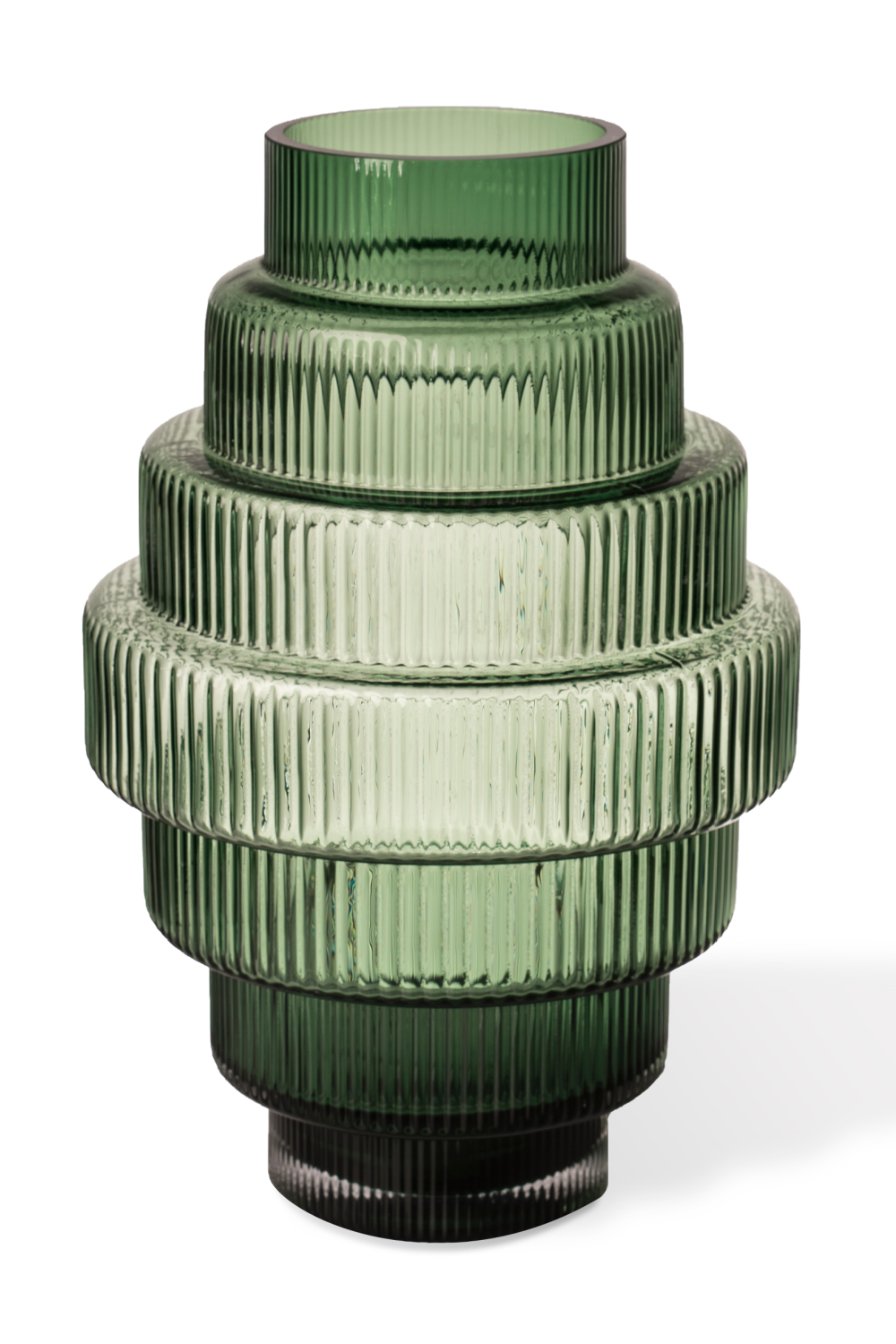 Dark Green Glass Vase S | Pols Potten Steps | Dutchfurniture.com