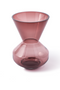 Purple Glass Conical Vase | Pols Potten Thick Neck | Dutchfurniture.com
