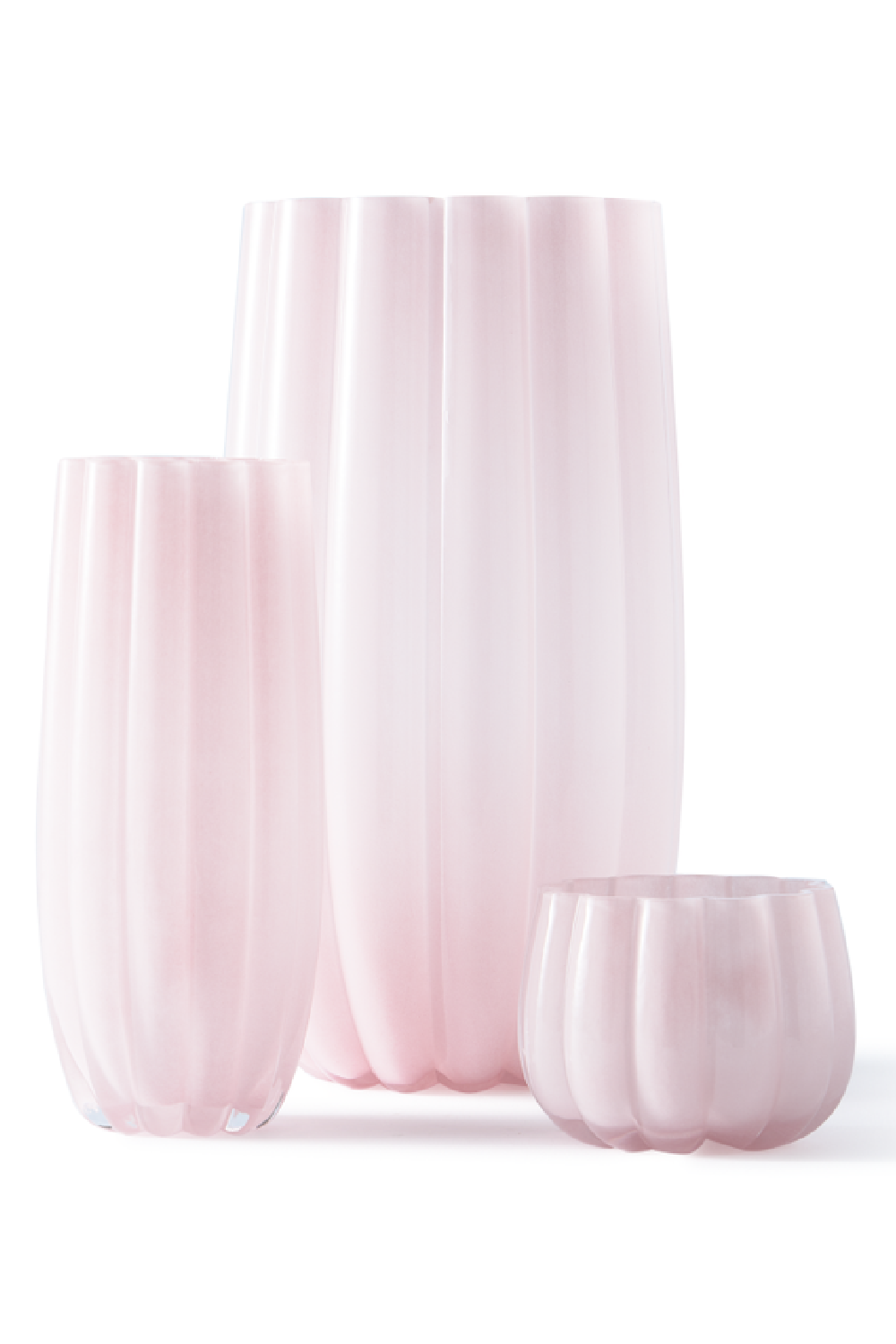 Light Pink Glass Vase M | Pols Potten Melon | Dutchfurniture.com