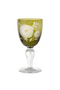 Sandblasted Multi-Colored Wine Glass | Pols Potten Peony | Dutchfurniture.com