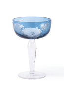 Sandblasted Multi-Colored Coupe Glass | Pols Potten Peony | Dutchfurniture.com