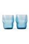Blue Ridged Glass Tumbler | Pols Potten Pum | Dutchfurniture.com