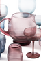 Purple Ridged Glass Tumbler | Pols Potten Pum | Dutchfurniture.com