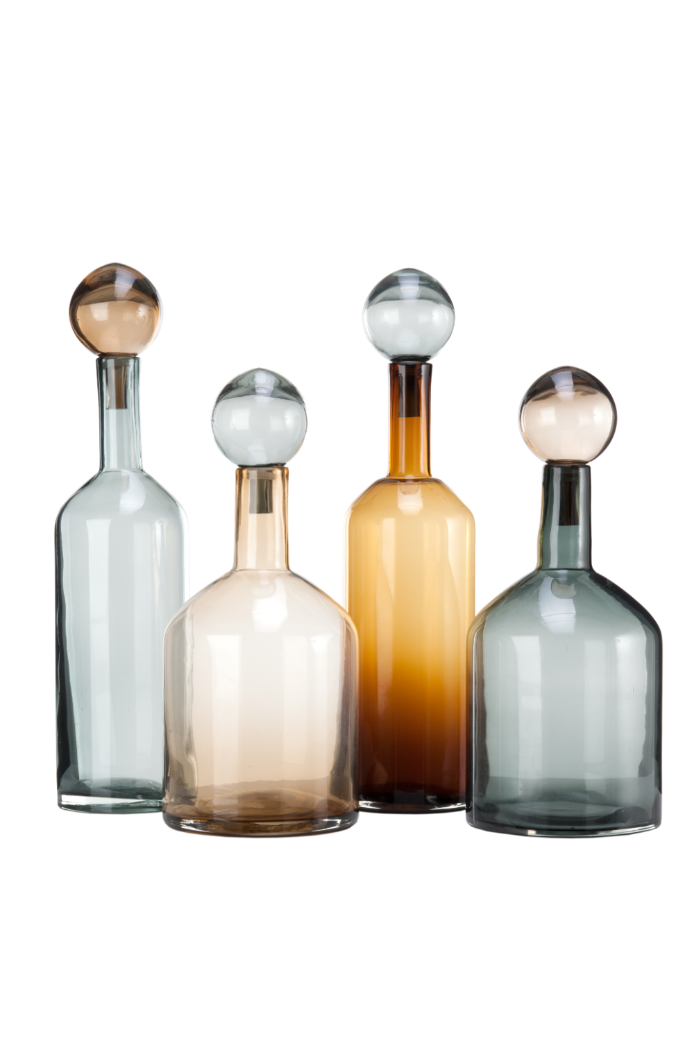 Brown Decorative Glass L | Pols Potten Bubbles and Bottles | Dutchfurniture.com