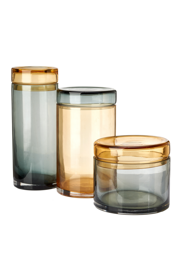 Brown Glass Caps and Jars | Pols Potten | Dutchfurniture.com
