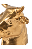 Gold Cow Head Moneybox | Pols Potten Don't Eat Me, Save Me | Dutchfurniture.com