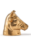 Gold Cow Head Moneybox | Pols Potten Don't Eat Me, Save Me | Dutchfurniture.com