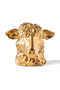 Gold Sheep Head Moneybox | Pols Potten Don't Eat Me, Save Me | Dutchfurniture.com