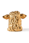 Gold Sheep Head Moneybox | Pols Potten Don't Eat Me, Save Me | Dutchfurniture.com