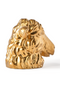 Gold Sheep Head Moneybox | Pols Potten Don't Eat Me, Save Me | Dutchfurniture.com