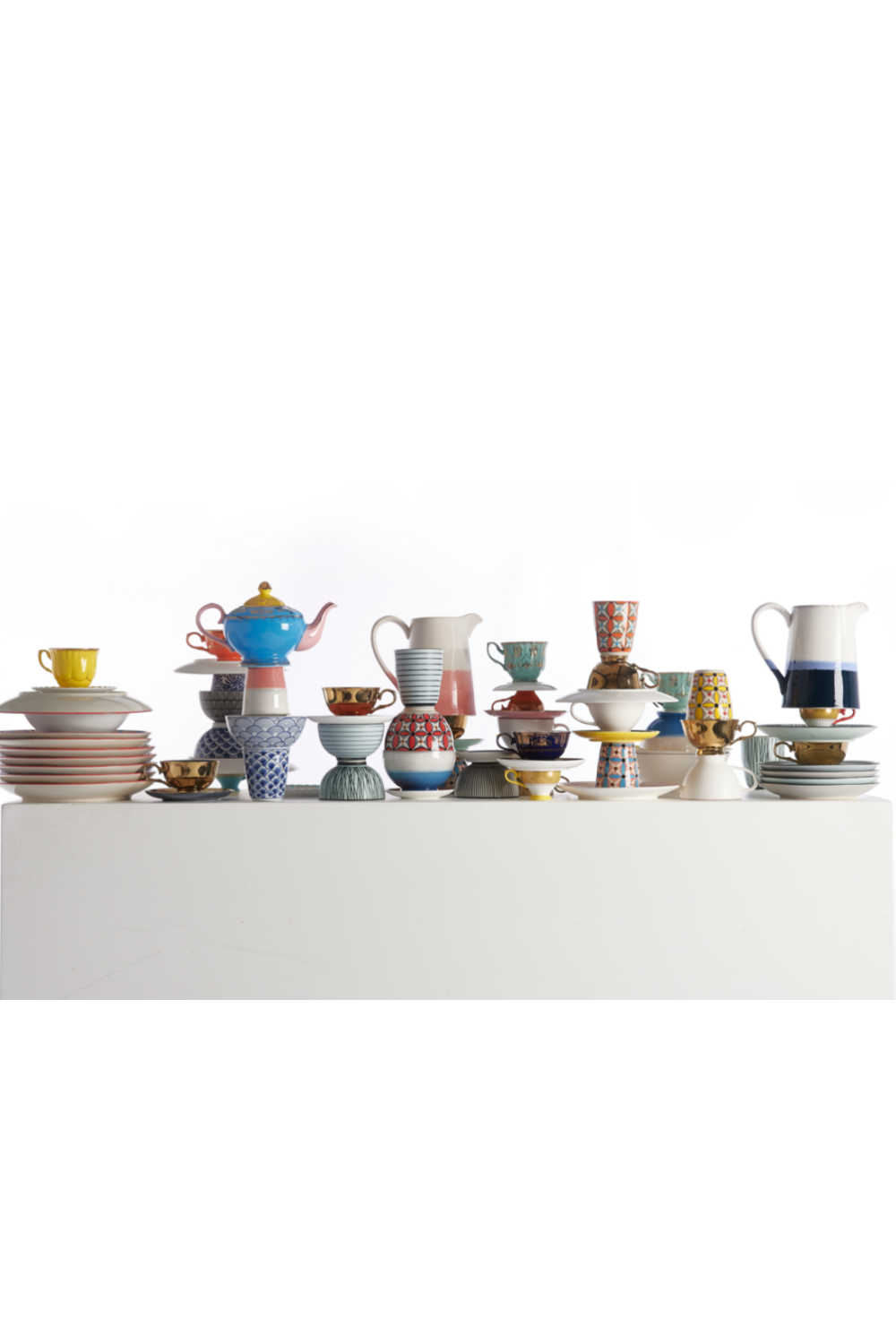 Glazed Porcelain Teapots (4) | Pols Potten Grandpa | Dutchfurniture.com