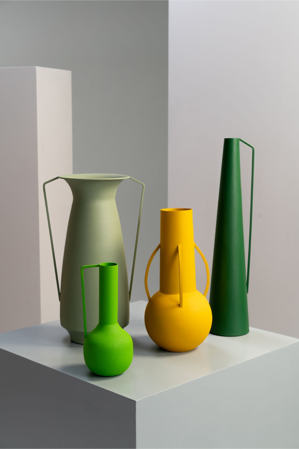 Green Decorative Vase Set | Pols Potten Roman  | Oroatrade.com