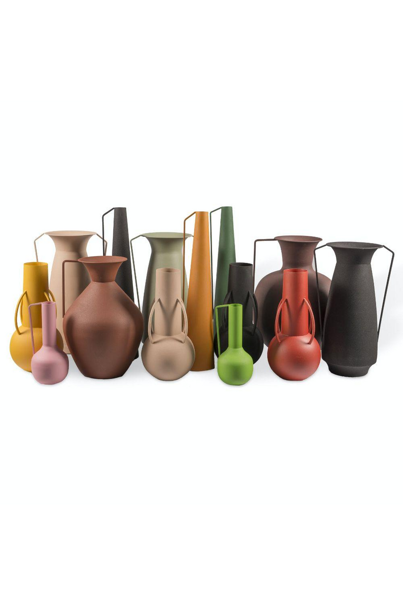 Light Pink Metal Vase | Pols Potten Roman | Dutchfurniture.com