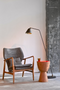 Black Painted Floor Lamp | Pols Potten Oval  | Dutchfurniture.com