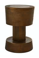 Antique Brass Stool | Pols Potten Bolt | Dutchfurniture.com