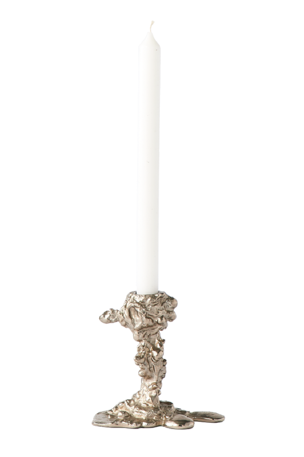 Silver Candle Holder S | Pols Potten Drip | Dutchfurniture.com