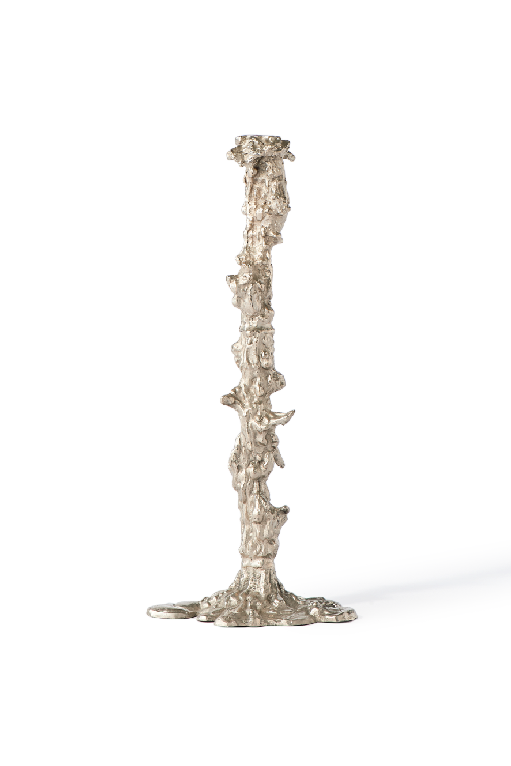 Silver Candle Holder XXL | Pols Potten Drip | Dutchfurniture.com