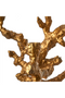 Gold Aluminum Candle Holder L | Pols Potten Apple Tree | Dutchfurniture.com