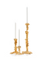 Drip Candle Holder Gold S (6) | Pols Potten | Dutchfurniture.com