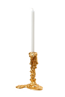 Gold Candle Holder L | Pols Potten Drip | Dutchfurniture.com