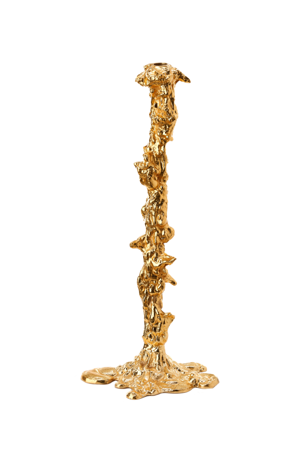 Gold Candle Holder XXL | Pols Potten Drip | Dutchfurniture.com