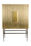 Brass Metal Cabinet | Pols Potten Ribbel Middle  | Dutchfurniture.com